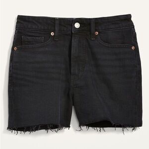 Old Navy Black Denim Shorts